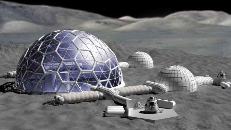 Плановете на Китай да колонизира Луната и да си построи там дворец