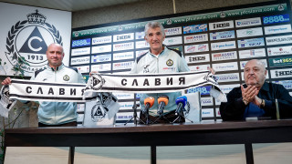 Ръководството на Славия представи новия старши треньор на белите Ратко