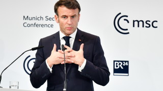 На Мюнхенската конференция по сигурността френският президент Емануел Макрон призова