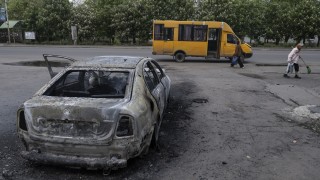 В резултат на атаката с руски безпилотни летателни апарати в