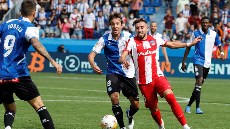 Алавес надви Атлетико (Мадрид) с 1:0 у дома в среща