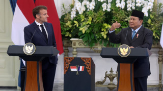 Франция и Индонезия подписаха в сряда предварителен отбранителен пакт който