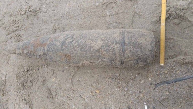 Военни унищожиха невзривен боеприпас от Втората световна, открит в Русе,
