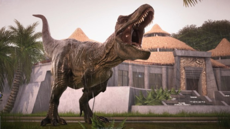 Един от най-големите скелети на Tyrannosaurus rex в света е