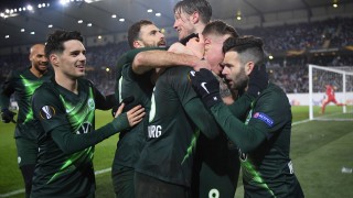 Немският Волфсбург преодоля 1 16 финалната фаза в турнира Лига Европа Тимът се