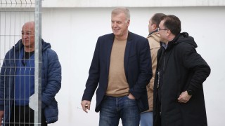 Собственикът на Левски Наско Сираков очевидно бе доста ядосан след