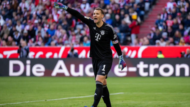 Байерн плаши Леверкузен с Мануел Нойер