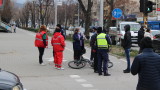 Кола блъсна велосипедист в Благоевград