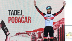 Погачар спечели втория етап от колоездачната обиколка на Италия