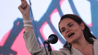 Беларуският опозиционен политик Светлана Тихановская заяви в понеделник че е