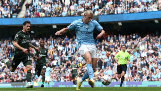 Нападателят на Манчестър Сити Ерлинг Халанд ще пропусне сблъсъка