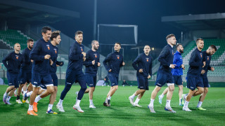 Националният отбор на Черна гора проведе тренировка на  Хювефарма Арена в