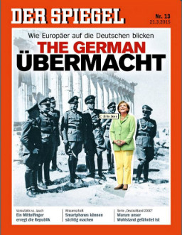 "Шпигел" с шокиращ колаж на Меркел с нацисти на фона на Партенона