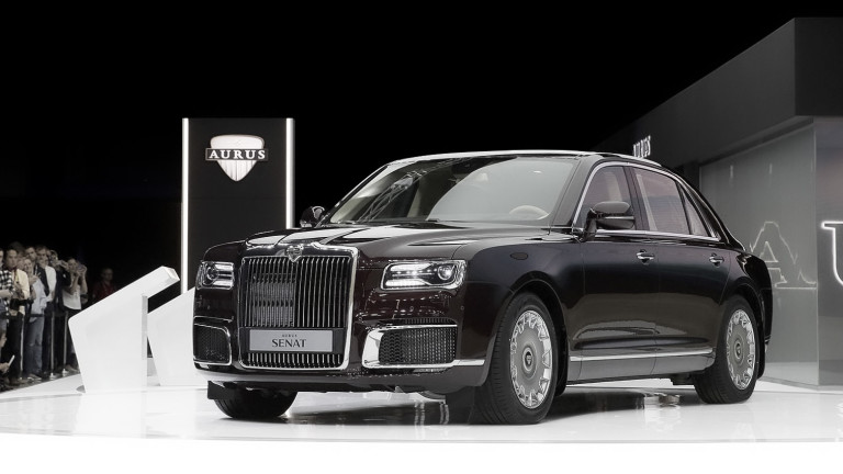 The Aurus Senat: Vladimir Putin's 7200kg counterfeit Rolls-Royce