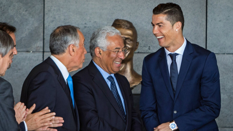 Премиерът на Португалия: Нищо и никога няма да опетни името на Роналдо