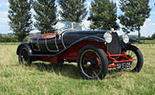 Bugatti Type 30 нa легендата Екзюпери на търг