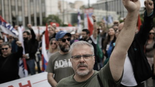 Стотици гръцки транспортни работници протестираха в столицата Атина в сряда