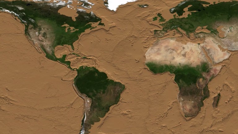 Как би изглеждала планетата, ако пресъхнат океаните