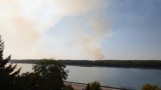 Димният облак над Русе е дошъл от Румъния Това съобщиха