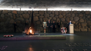 Българският президент Румен Радев участва в церемония по запалването на