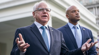 Кандидатът за президент на САЩ от Демократическата партия Камала Харис