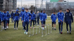 Левски тренира в пълен състав