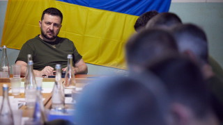 В официалния канал на украинския президент в Telegram се появи