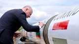 Жечо Станков и Росен Желязков инспектират Вертикалния газов коридор