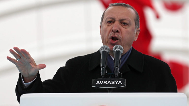 Турция няма намерение да остава в Сирия, увери Ердоган 