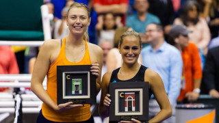 Олимпийската шампионка Моника Пуиг и бившата №1 Мария Шарапова изпълниха