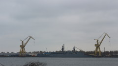 Корабът "Сукру Окан", по който Русия стреля предупредително, се намира край бреговете на България