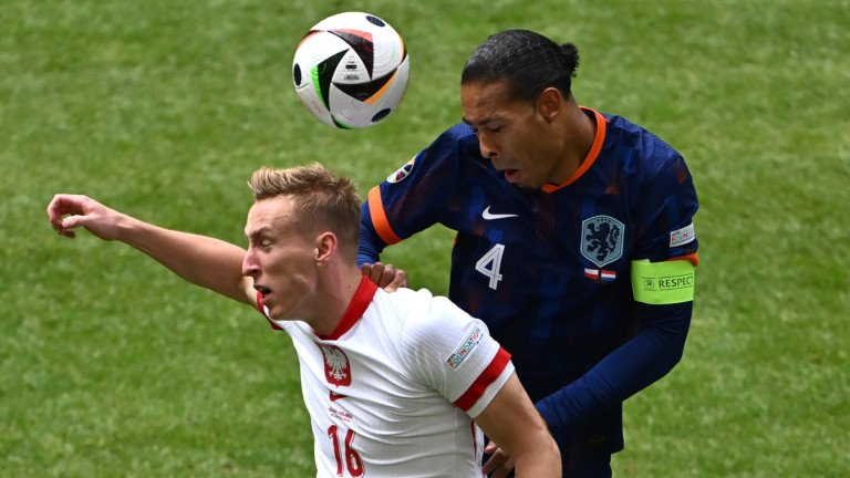 Полша 1 : 0 Нидерландия 16′ ГОООЛ ЗА ПОЛША! АДАМ