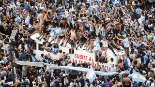 Аржентински фенове се разбунтуваха в Мадрид след победата на отбора