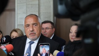 Лидерът на ГЕРБ Бойко Борисов заяви че не иска и