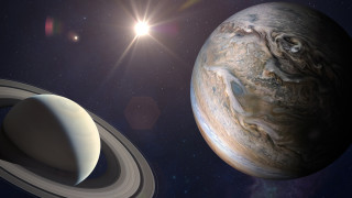 Астрономите се готвят за небесен спектакъл когато Юпитер и Сатурн