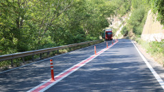 Поставят ограничителни колчета на пътя Русе-Велико Търново