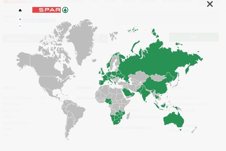 SPAR има магазини по цял свят