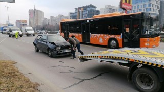 Верижна катастрофа блокира движението по "Цариградско шосе"