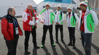 Министър Кралев се срещна с българските олимпийци в ПьонгЧанг