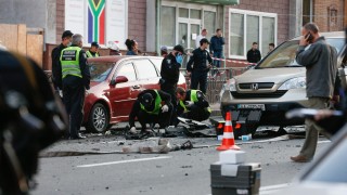Автомобил беше взривен в Киев до Бесарабския пазар предаде агенция