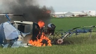 Самоделен хеликоптер се разби в канадската провинция Манитоба Това съобщиха