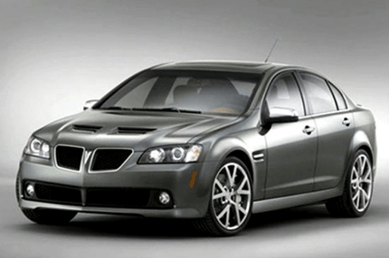 Pontiac G8 GXP – голяма кола, голям мотор