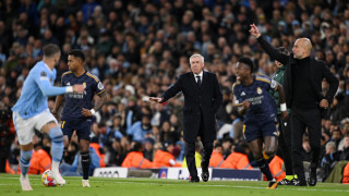 Треньорът на Реал Мадрид Карло Анчелоти говори след класирането на