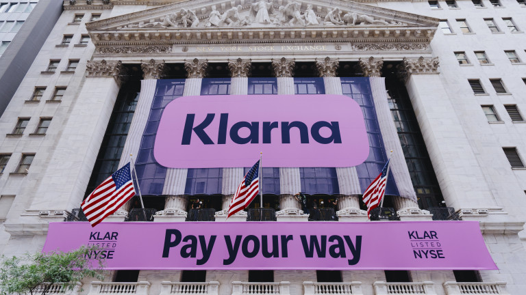 Klarna дебютира на Уолстрийт с ръст от почти 15% и оценка от 15 млрд. долара