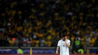 Лидерът на Аржентина Лионел Меси естествено бе много разочарован след
