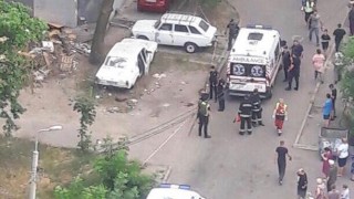 Четири деца пострадаха при взрив на кола в Киев