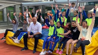 Кубрат Пулев проведе тренировка с отбор по лека атлетика Боксьорът