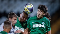 Берое - Добруджа 1:0 (Развой на срещата по минути)
