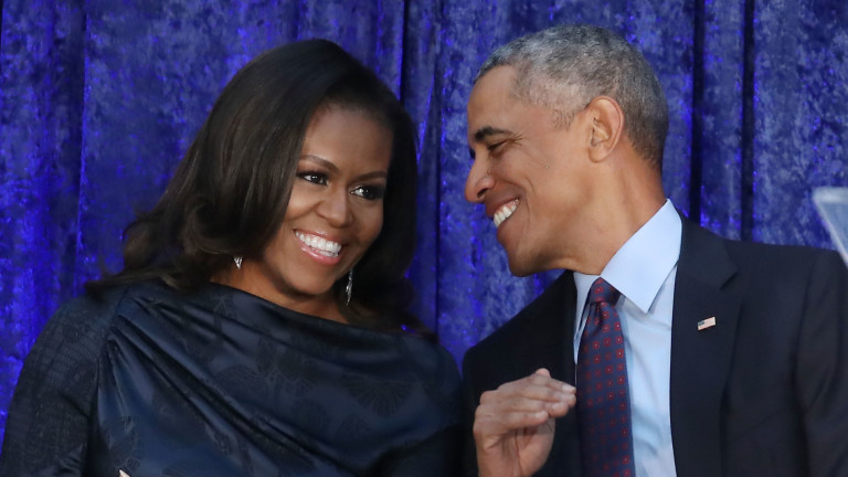 Когато Барак Обама иска да се скрие от Мишел