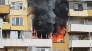 Психично болен подпали блок в Кюстендил